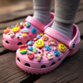 Jibbitz on Crocs 3 - whitechaco.com