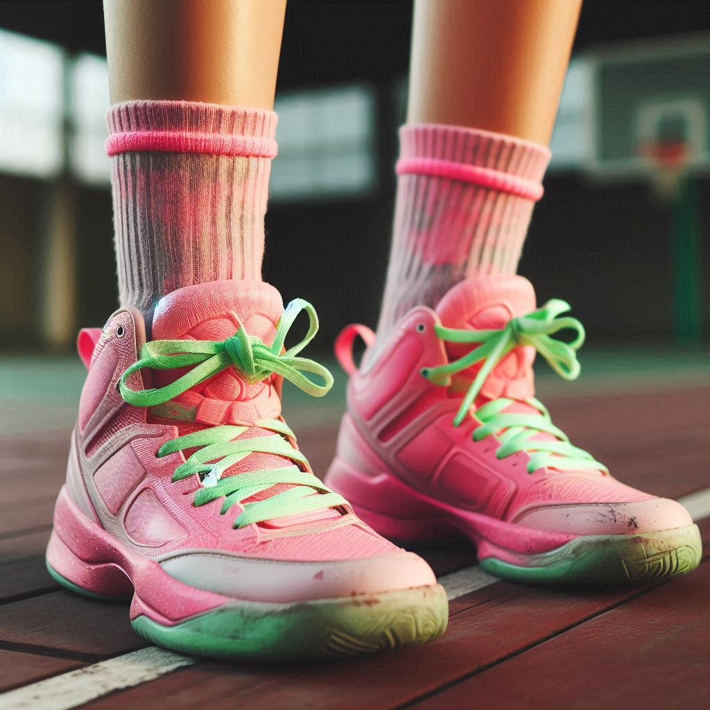 Pink Basketball Shoes 3 - whitechaco.com