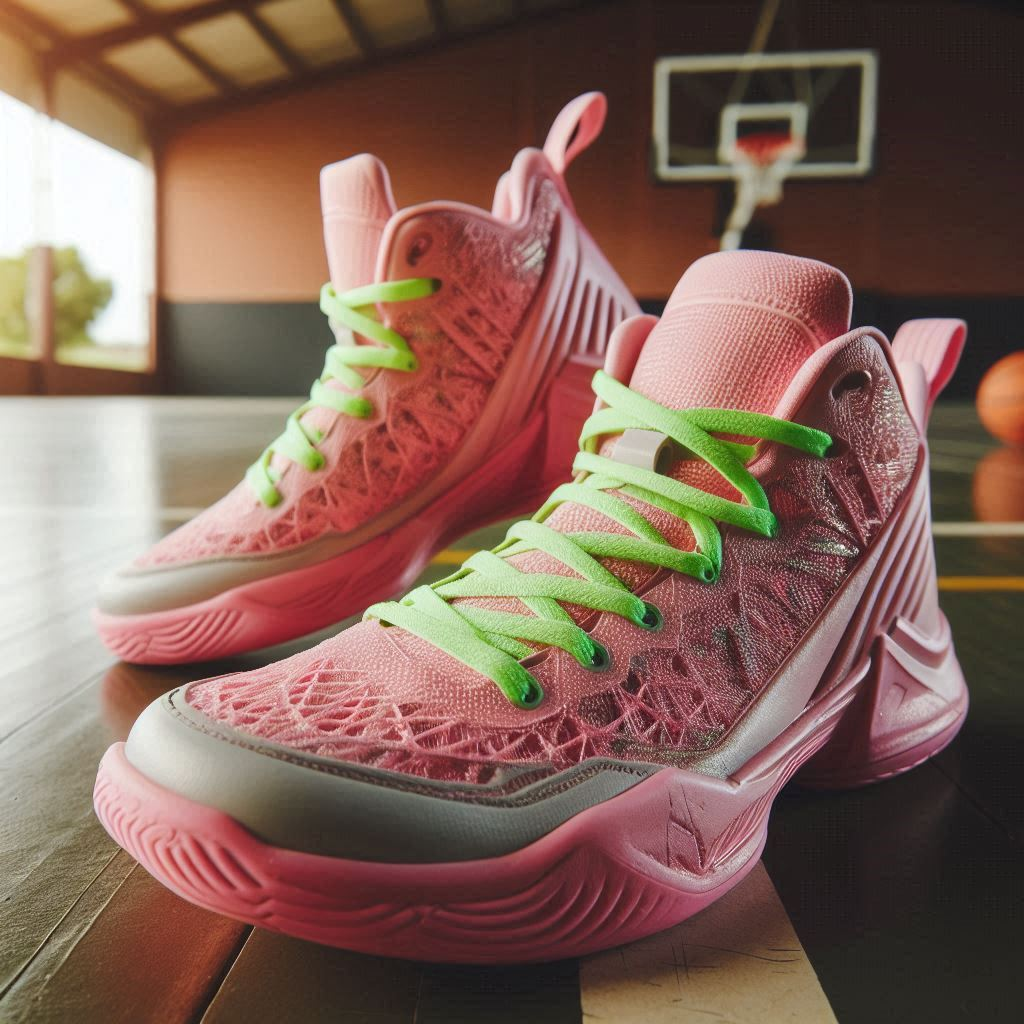 Pink Basketball Shoes 4 - whitechaco.com