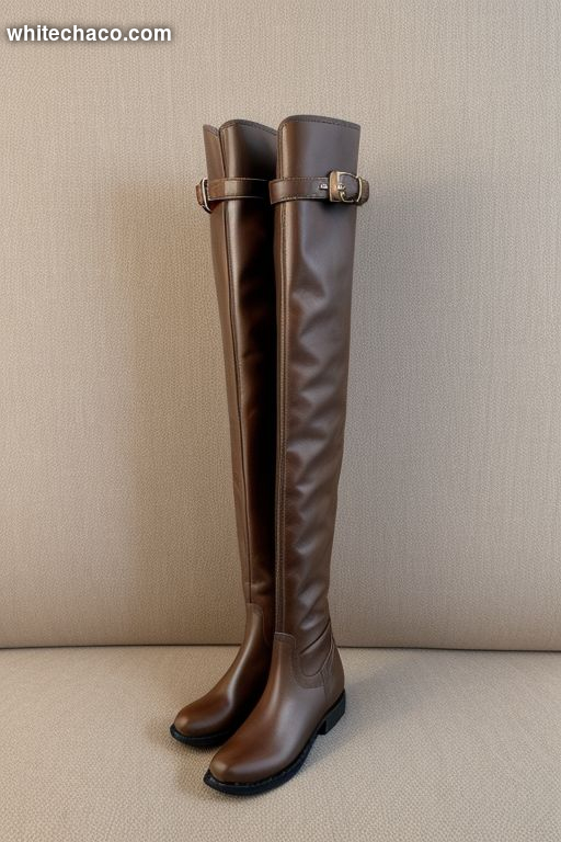 Sam Edelman Women's Sylvia Knee High Boots 3 - whitechaco.com